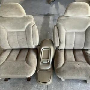 95-98 GMC SIERRA SILVERADO TAN SEATS WITH CONSOLE